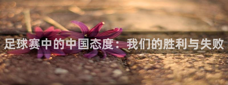 江南娱乐jn平台下载：足球赛中的中国态度：我们的胜利与失败